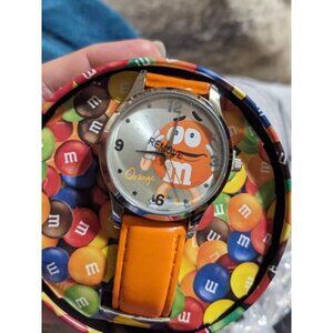 Orange M & M Watch